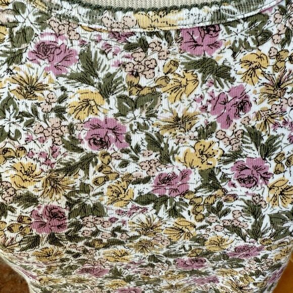 Laura Ashley Vintage Floral Cotton Tee XL – Romantic Cottagecore. - Picture 6 of 6